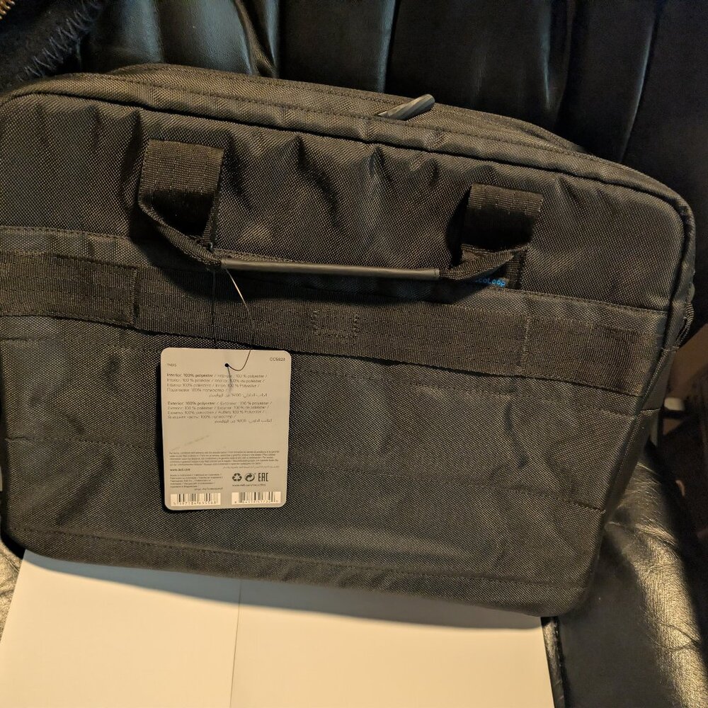 Dell Pro Plus Eco Loop Briefcase 16" Black New W/Tags